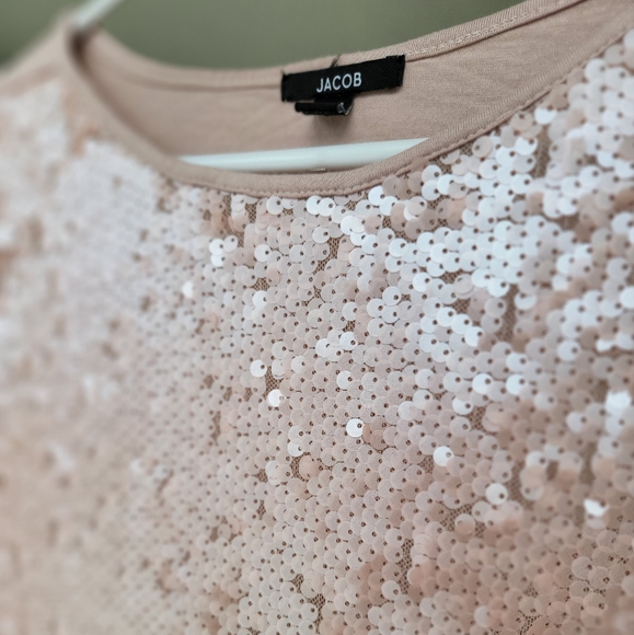 Jacob mermaid scales sequins blouse - Picture 4 of 4